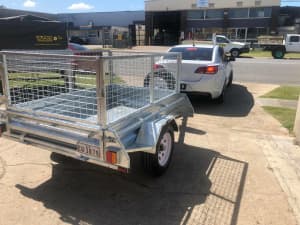 Wanted: Sale! Heavy Duty 7x4 Trailer Full Package $1999 with Cage, Spare