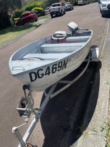 Trailer and boat 1500 ONO