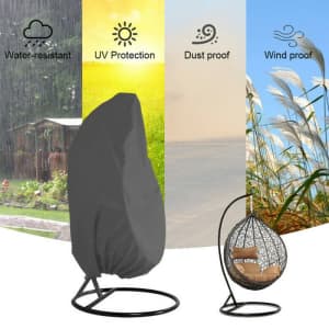 Universal Outdoor Waterproof Hanging Swing Egg Chair Cover Dia170x192