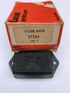 Genuine New Old Stock Lucas Classic Car Fuse Box - 37564