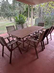8 seater outdoor setting