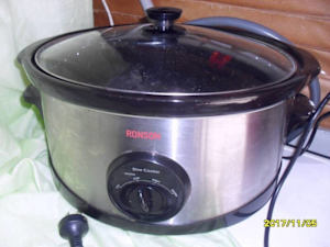 ronson 6l slow cooker