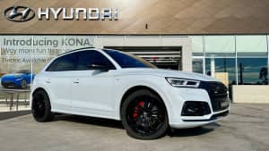 2018 Audi SQ5 FY MY18 Tiptronic Quattro White 8 Speed Sports Automatic Wagon