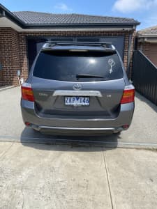 2008 TOYOTA KLUGER GRANDE (FWD) 5 SP AUTOMATIC 4D WAGON