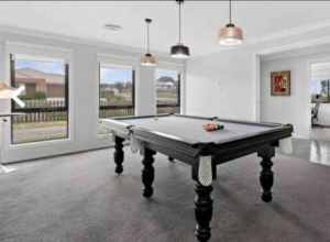 Quality 8x4 Slate Pool Table and Table tennis top