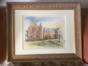 Enchanting Beauty of Abbey of the Roses - framed, numbered print