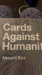 Cards against humanity’s (Absurd )