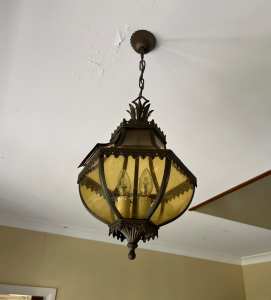 Antique light fittings
