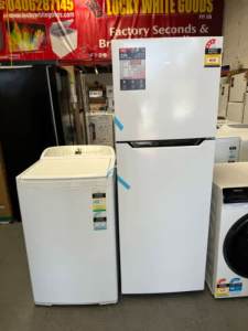 TCL 334 Litres Fridge Freezer And Fisher and Paykel 8.5 Kgs Washing Ma