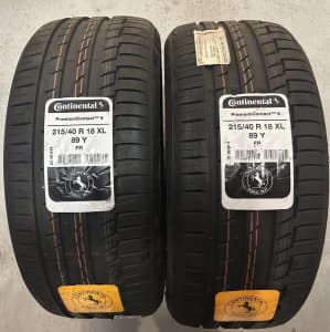 For sale 2 new Continental Tyres 215/40R19.80Y Clarkson Wanneroo Area Preview
