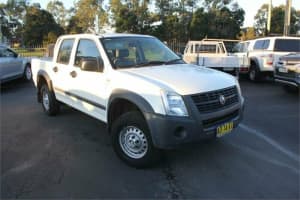 2007 Holden Rodeo RA MY06 Upgrade LX White 4 Speed Automatic Crew Cab Pickup
