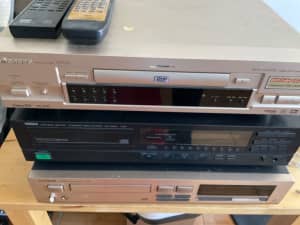 LUXMAN, YAMAHA CDs PLAYERS High Quality for parts, repair