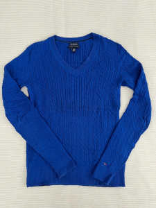 Womens Tommy Hilfiger Cable Knit Jumper Size Small