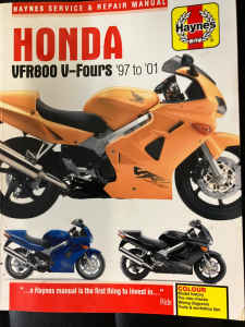 Honda vfr800 Owners Manual