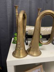 Brass bugles