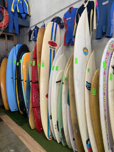 Used Wetsuit/ Surfboard Sale • SAT 16 MARCH • 10am-2pm