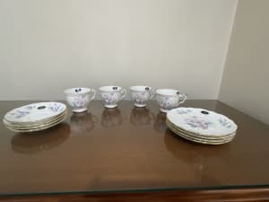 Aynsley cup saucer and cake plate set