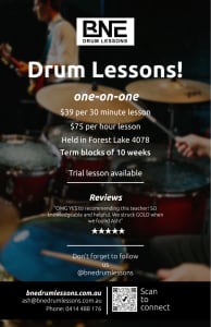 Drum Lessons - Beginner to Advanced 