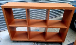 Six Section Wall Unit, Room Divider or TV Stand