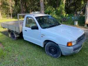 FORD ute 2001 mod. courier trayback 12mths rego