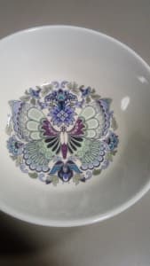 Porcelain dinnerware Royal Doulton Atlantis side plate & bowl