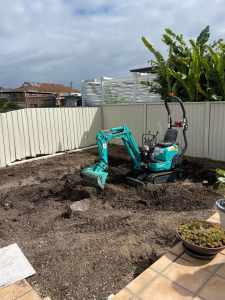 Landscaping, Digging, Turf Installation on the Gold Coast