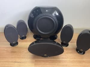 KEF KHT-3005 5.1 surround Sound Speaker System