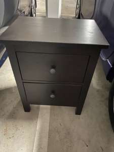 IKEA 2 drawer bedside table for sale