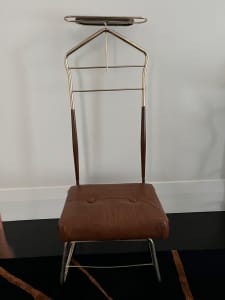 Gentlemans Valet Butlers chair by K&A Products NSW. Mid century.