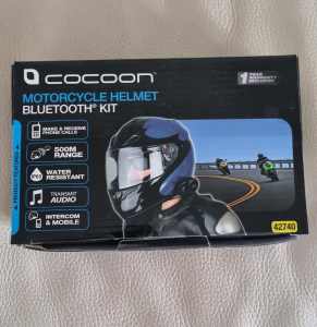 Motorcycle helment bluetooth kit