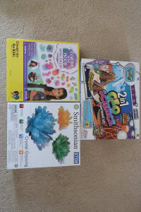 Science Experiment Kits - Crystal Growing, Geo Science and Ant Colony