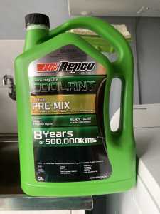 Repco Coolant Green Pre-Mix 5L