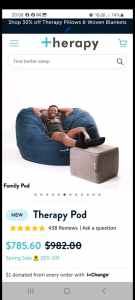 Therapy pod - beanbag