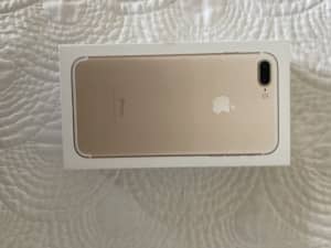 IPhone 7 Plus GOLD - Box only