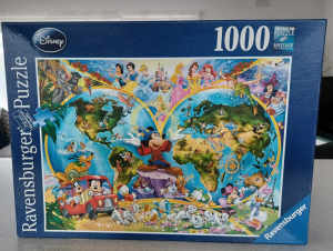 Ravensburger Puzzle DISNEYS WORLD MAP 1000 pieces