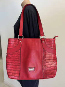 BRAND NEW cellini sport red shoulder bag