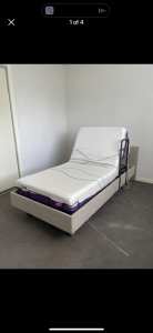 Single bed electric near new
