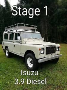 Land Rover 81 Stage 1 Isuzu diesel