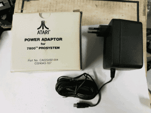 Arcade home console Atari 7800 power supply