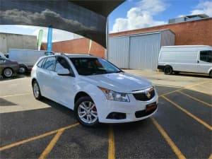 2014 Holden Cruze JH MY14 CD White 6 Speed Automatic Sportswagon
