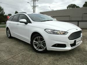 2017 Ford Mondeo MD 2018.25MY Ambiente White 6 Speed Sports Automatic Dual Clutch Wagon