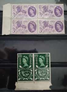 General Letter Office Tercentenary mint stamps, GB 1960