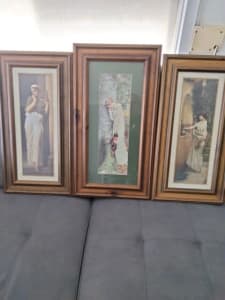 Framed prints excellent condition.