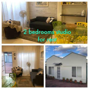 2 Bedroom studio for rent
