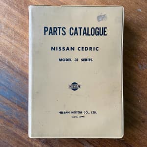 Nissan Cedric Model 31 Series Parts Catalogue. Can Post