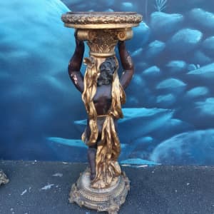 A Venetian style blackamore pedestal Cooks Hill Newcastle Area Preview