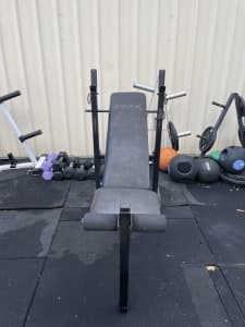 Bench press/Squat rack (Adjustable)