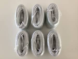 8 x brand new genuine Swann Ethernet cat5, cat6, cctv cable - 18m each