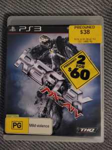 REFLEX MX vs. ATV PS3 PG video game