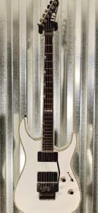 Electric Guitar- ESP LTD MH-1000 Floyd Rose Snow White Guitar